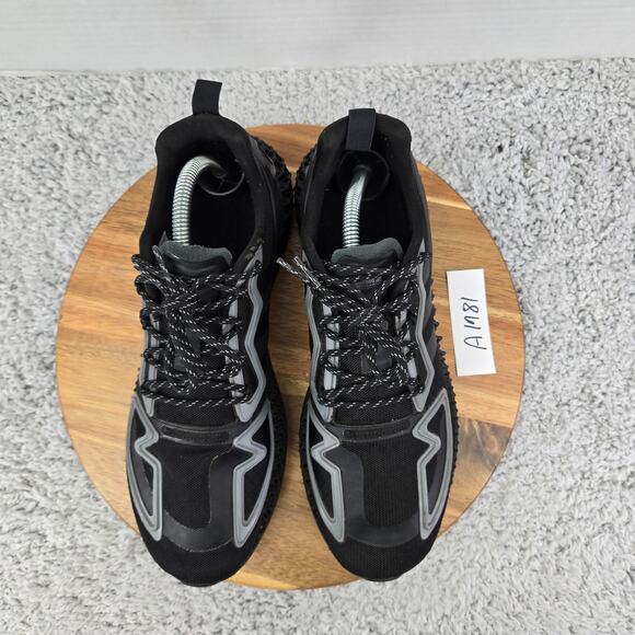Adidas ZX 2K 4D Triple Core Black Athletic Gym Daily Sneakers Mens 9.5 FZ3561 - Picture 5 of 13
